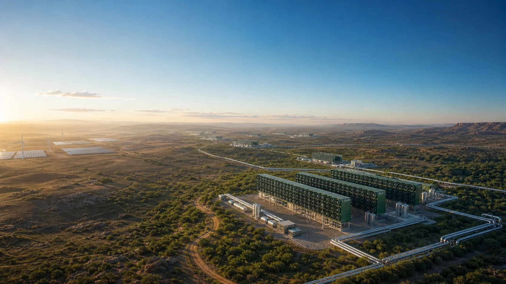 Carbon removal infrastructure at landscape scale