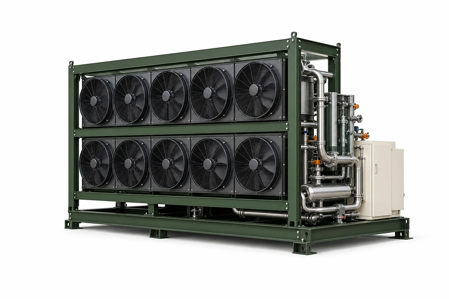 Modular CO₂Zero Direct Air Capture unit