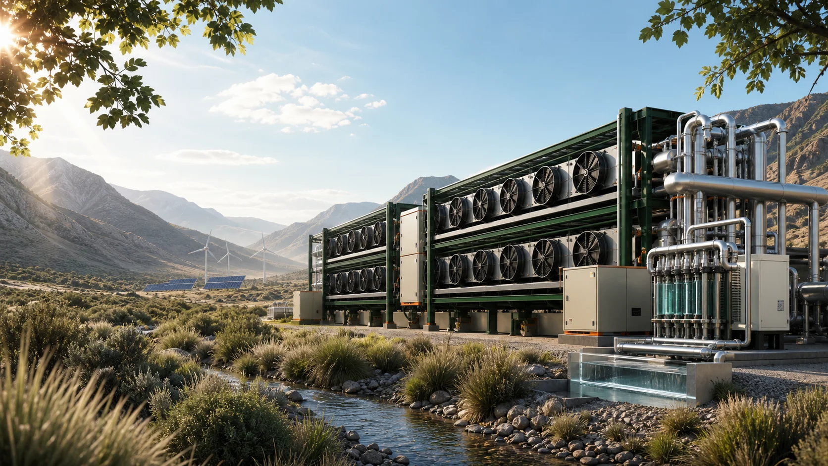 CO₂Zero modular DAC technology operating with renewable energy